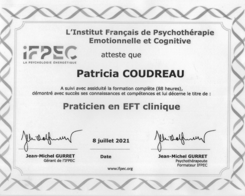 Attestation IFPEC pour EFT